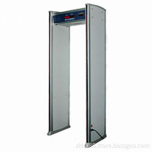 Waterproof Walk-through Metal Detector, 6 Detection Zones
